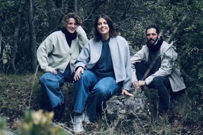 Xavier Vallverdú, Mercè Vallverdú i Anna Fernández, impulsors del projecte