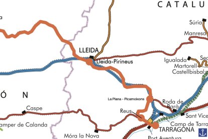 Els trens passaran per les estacions de la Plana de Picamoixons, Reus i Tarragona