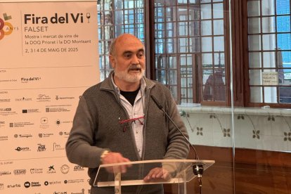 Salus Àlvarez, president de la DOQ Priorat.