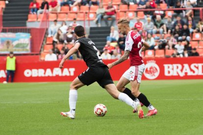 Imatge del partit d'aquesta tarda contra el CD Lugo