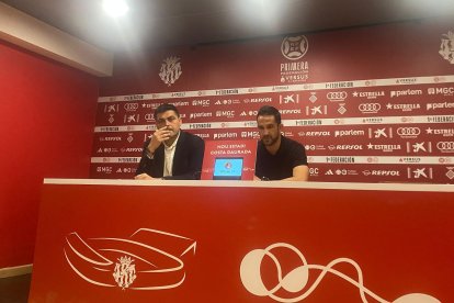 Dani Vidal es va mostrar enfadat i dur després de l’empat 2-2 contra el CD Lugo
