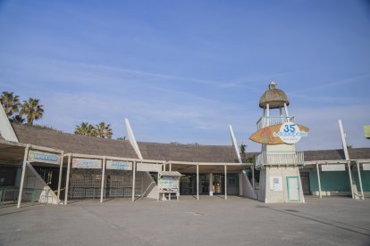 Imatge d'arxiu de l'entrada a l'Aquopolis.
