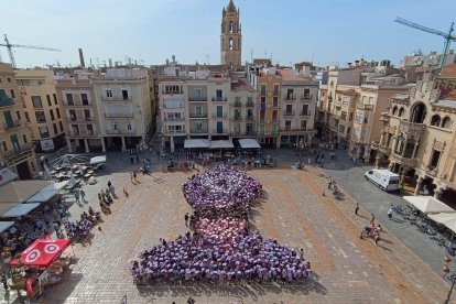 Imatge del mosaic gegant.