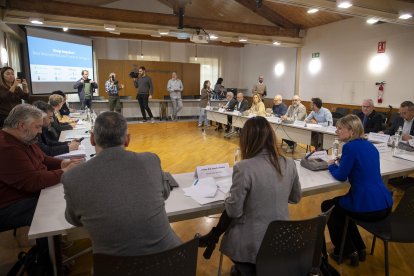 Imatge de l’última reunió del Grup Impulsor, celebrada el mes de novembre.