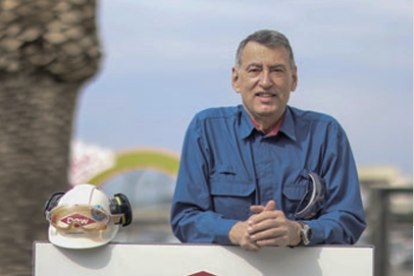 Lluís Argilaguet, a les instal·lacions de Dow Tarragona, on es va incorporar com a enginyer fa 37 anys.