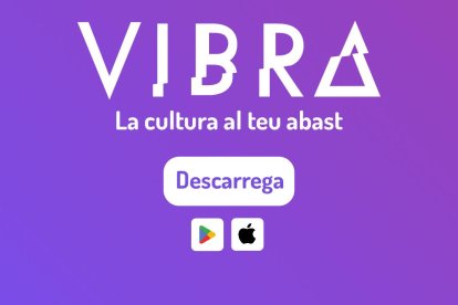 Logotip de l'Aplicació de la Generalitat de Catalunya amb tota l'oferta cultural, Vibra.