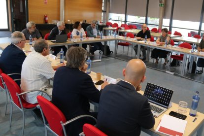 La taula institucional de l’IRTA a Tarragona es va reunir ahir a Mas Bové.
