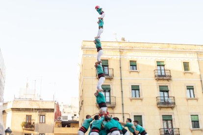 El Pde8fm va ser el castell més important dels Verds la temporada passada a la Diada del Pla de la Seu, que es va fer a la plaça de la Font.