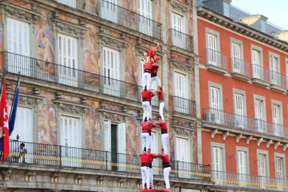 El castell de 9 de la Joves a Madrid