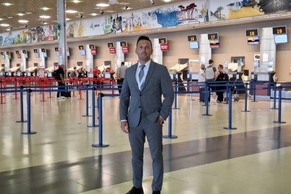 Fotografia del director de l’Aeroport de Reus, Juan Crespo.