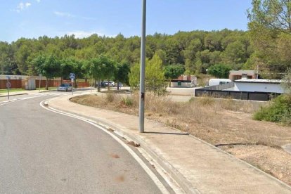 Ubicació del futur hub de futbol, al costat del Catllar.