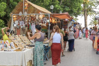 Durant el darrer cap de setmana, s’ha celebrat el Festival Nomad al passeig de les Palmeres.