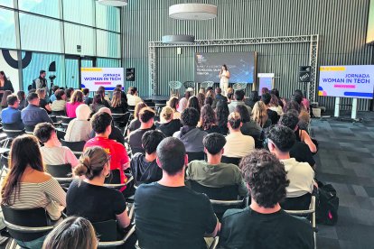 Fotografia d’arxiu de la passada edició de la jornada Woman in Tech.