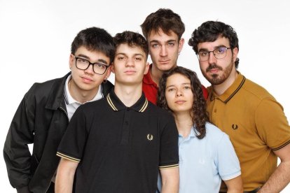 Naïm Lutfi; Evan Dedes; Eloi Genebat; Jordina Gavaldà i Álvaro López.