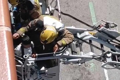 Rescat menor balcó Tarragona
