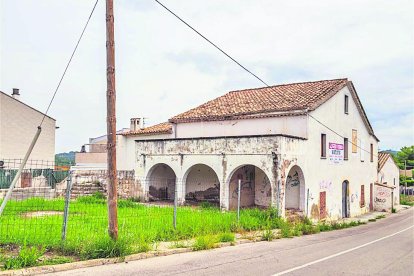 La Masia de la Font, l’edifici històric on se sitúa el dipòstit de l’empresa municipal.