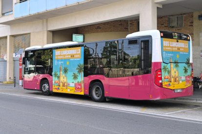 Imatge del bus llançadora del Vendrell.