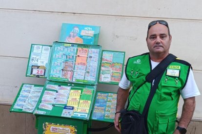 Juan Carlos Moreno és qui ha portat la sort al Vendrell.