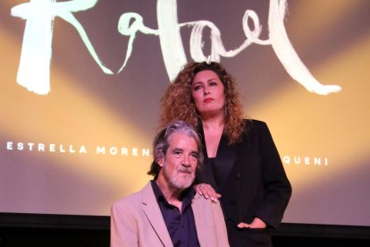 Imatge promocional de l'espectacle d'Estrella Morente i Rafel Riquelme.