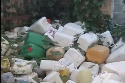 Imatge de l'abocament il·legal