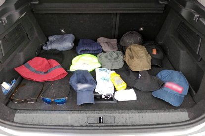 Imatge del botí recuperat pels Mossos d'Esquadra als lladres de Vila-seca