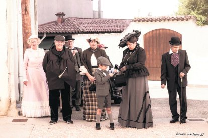 Un dels grans atractius de les Jornades Modernistes dels Pallaresos són el gran nombre de figurants que participen en les recreacions.