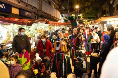 Imagen de archivo del mercado medieval de Viladecans.