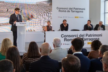 Imatge d’arxiu de l’acte de presentació del Consorci, celebrat el passat setembre.