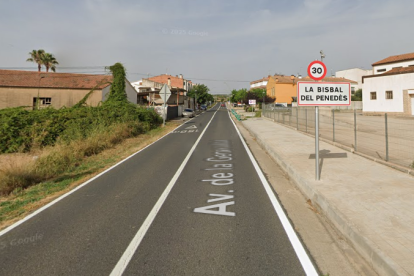 Imatge de la T-240 a la Bisbal del Penedès.