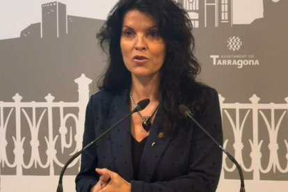 La consellera de Mobilitat de l'Ajuntament de Tarragona, Sonia Orts.