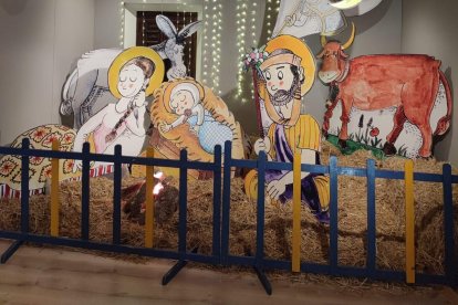 El pessebre es pot visitar fins al pròxim 10 de gener.