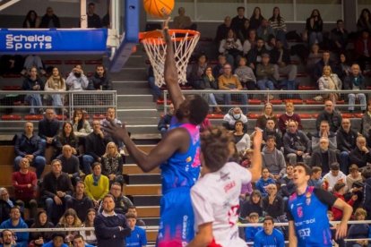 El jugador del CBT Ali Senghor durant el darrer partit.