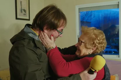 Quim Masferrer es retroba amb la Cinteta 12 anys després de veure's a Benifallet.