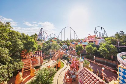 Imagen del parque de atracciones de PortAventura World.