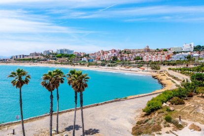 Imatge de la platja del Miracle.