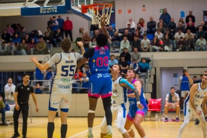 Imatge del partit contra el Sandà l’Hospitalet