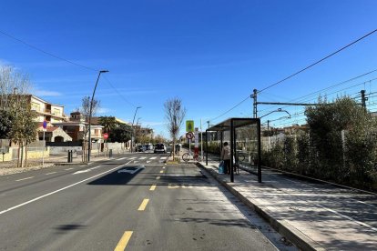 Imatge del passeig Miramar.