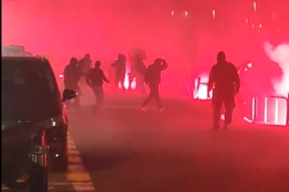 Imatge de la baralla.