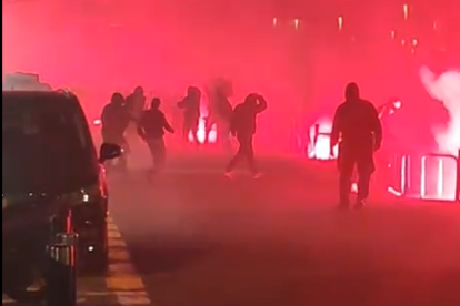 Imatge de la baralla.