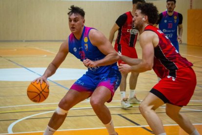 Imatge del partit contra el Roser