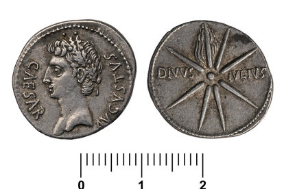 Mostra de les monedes de l'exposició del Museu Nacional Arqueològic de Tarragona