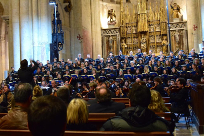 Concert de Setmana Santa a Tarragona amb la interpretació de la Passió segons Sant Mateu de J.S. Bach a càrrec de la Simfònica del Vallès acompanyada del Cor Ciutat de Tarragona.
