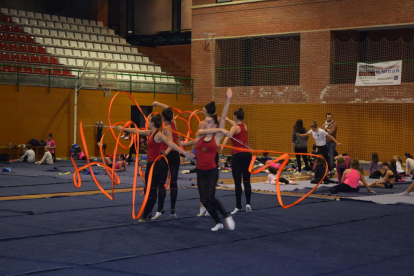L'equip sènior de gimnàstica rítmica del Nàstic de Tarragona s'ha proclamat campió de la Copa d'Espanya de conjunts.