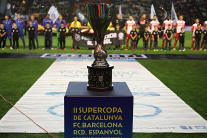 Imatges de la disputa a Tarragona de la segona edició de la Supercopa de Catalunya