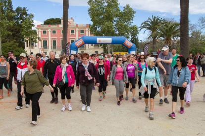 La caminada popular de primavera Rutes Reus entre Reus i la Pineda ha aplegat, aquest diumenge, un total de 681 inscrits. Els participants han recorregut un itinerari de 12 Km amb sortida al Parc de Mas Iglesias i arribada a la platja de la Pineda de Vila-seca.