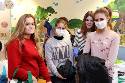 Van visitar els pacients de la planta de Pediatria, els quals rebran, avui, a dos jugadors del Nàstic de Tarragona.