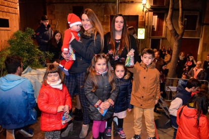 El tió Estevet de Vila-seca que va permetre que més de 400 nens i nenes del municipi poguessin tenir llaminadures abans de Nadal.