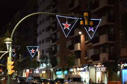 Els llums de Nadal de Tarragona ja estan encesos.