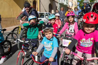 Festa de la Bicicleta del Morell que va reunir prop de 400 participants el dia 24 d'abril de 2106