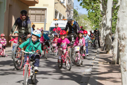 Festa de la Bicicleta del Morell que va reunir prop de 400 participants el dia 24 d'abril de 2106